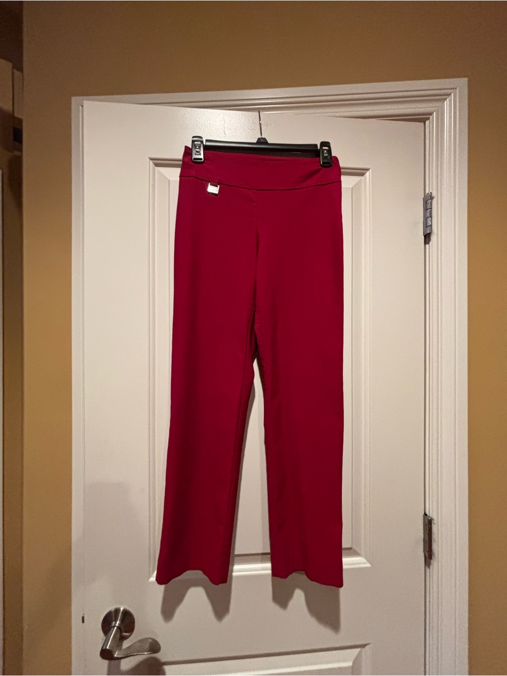 LISETTE Stretch Pants in Raspberry